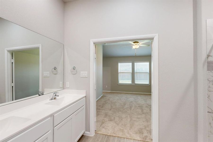 Furnished interior view inside a new home in Meadow Park, Ponder (Image 9). Furnished interior view inside a new home in Meadow Park, Ponder (Image 9).