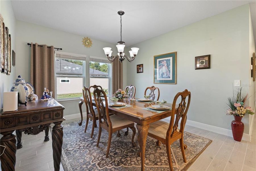 Furnished interior view inside a new home in Grand Park North, Dunnellon (Image 14).