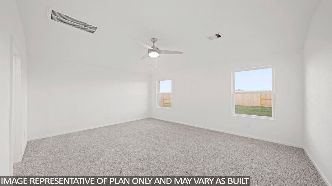 Spacious, unfurnished interior of a new home in Sunterra Lakes, Brookshire (Image 19).
