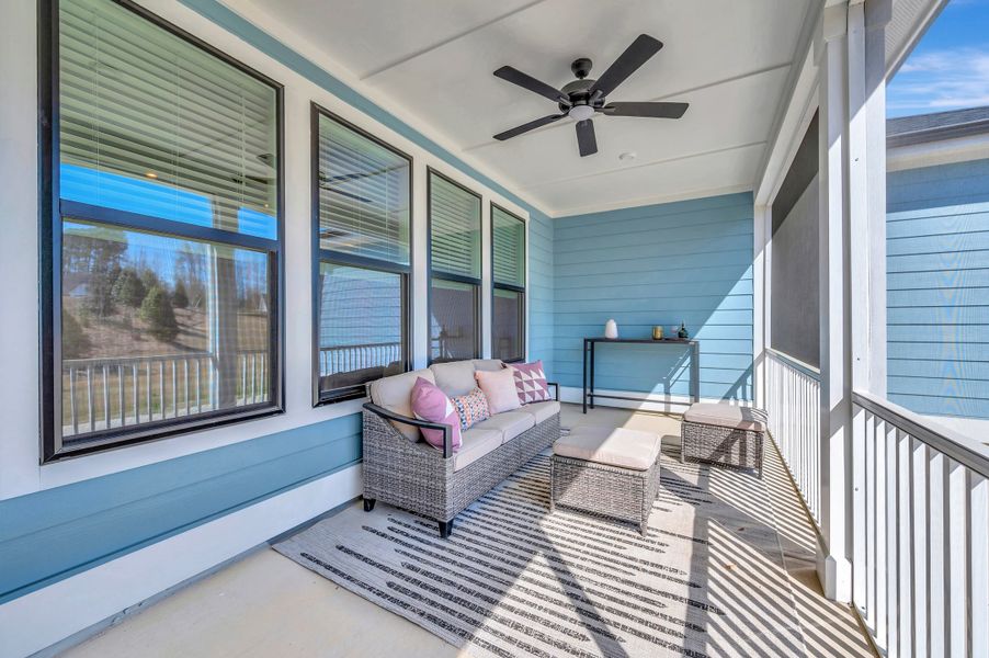 Representative exterior details of a home built from the Aspen Creek by Tri Pointe Homes in Altis At Serenity | A 55+ Community, Fuquay Varina (Image 3).
