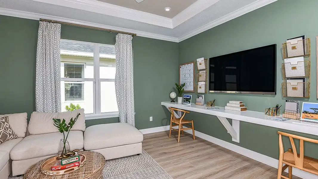 Furnished interior view inside a new home in Timber Ridge, Plant City (Image 15).