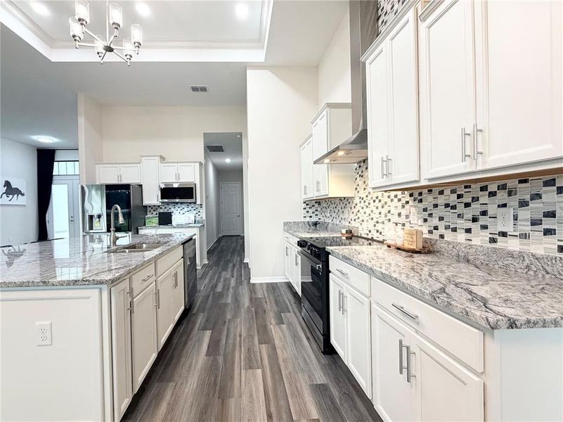 Furnished interior view inside a new home in , Ocala (Image 62).