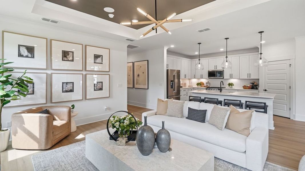 Representative furnished interior of a home built from the Mystique by Pulte Homes in Oakleaf Chase, Blythewood (Image 16).