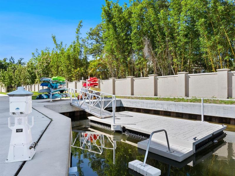 Kayak launch