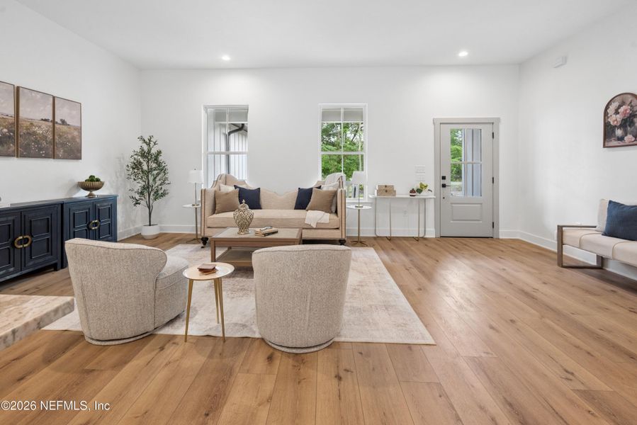 Furnished interior view inside a new home in , Starke (Image 6).