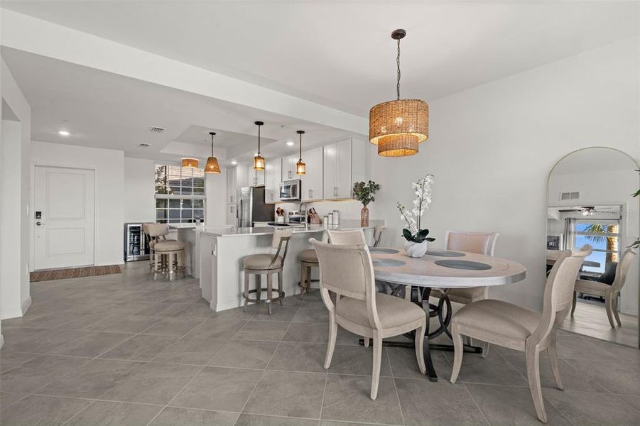 Furnished interior view inside a new home in , Punta Gorda (Image 19).
