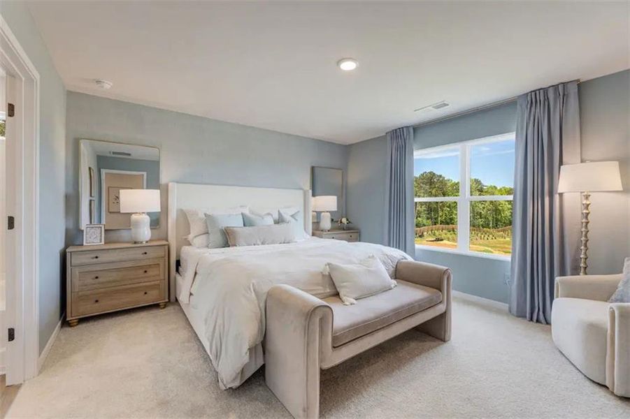 Furnished interior view inside a new home in Hawthorne Reserve, Dallas (Image 16).