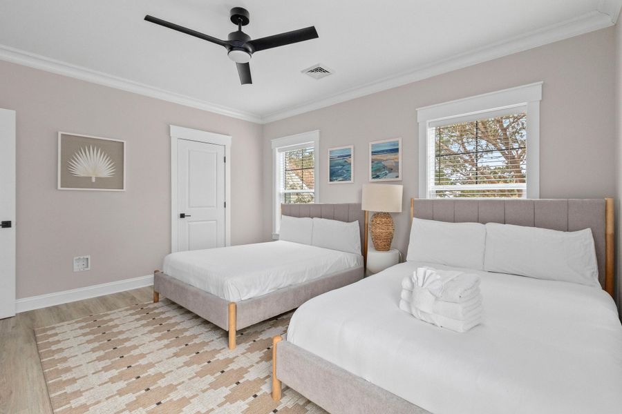 Furnished interior view inside a new home in , Edisto Island (Image 19).