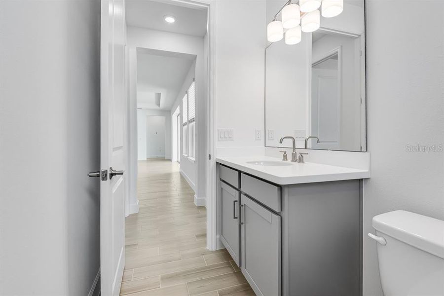 Furnished interior view inside a new home in Ardisia Park, New Smyrna Beach (Image 8).
