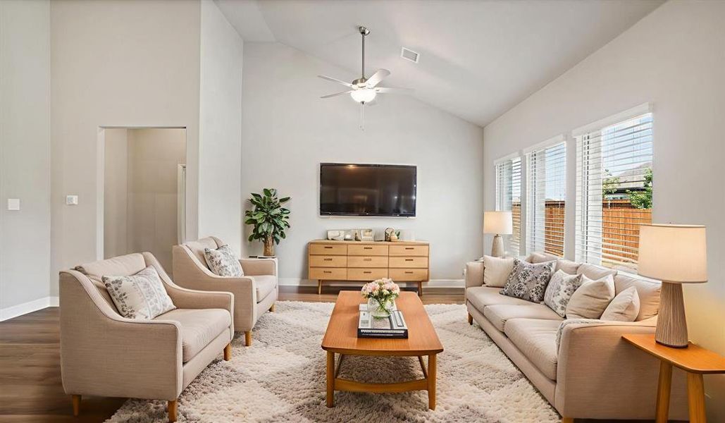 Furnished interior view inside a new home in Windmore, Princeton (Image 10).