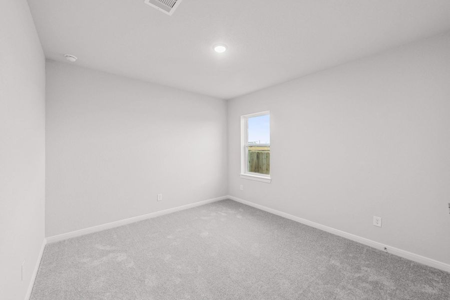 Spacious, unfurnished interior of a new home in The Grand Prairie 50’, Hockley (Image 32).
