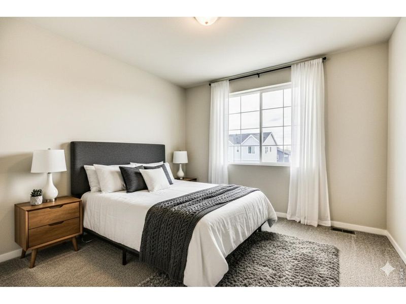 Furnished interior view inside a new home in Hidden Creek, Frederick (Image 17).