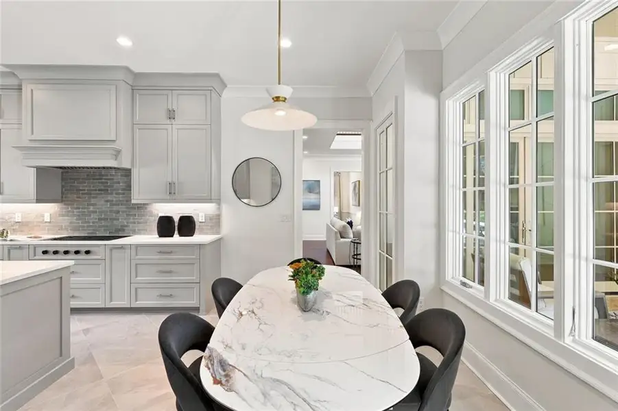 Furnished interior view inside a new home in , Sandy Springs (Image 17).