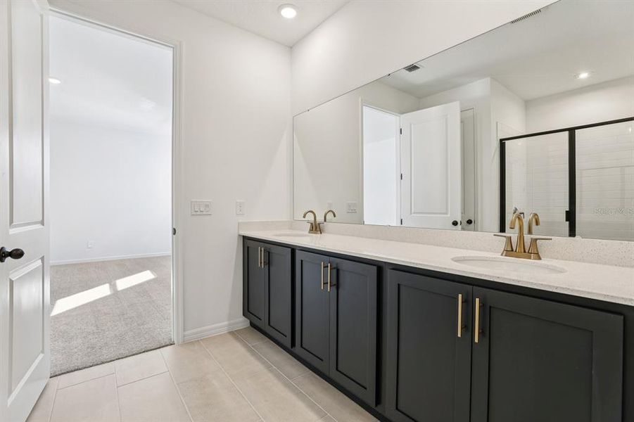 Furnished interior view inside a new home in Sunbrooke, St. Cloud (Image 11).
