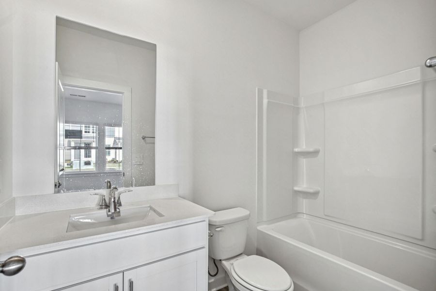 Furnished interior view inside a new home in Greystone - Highland Townhomes, Smyrna (Image 6).