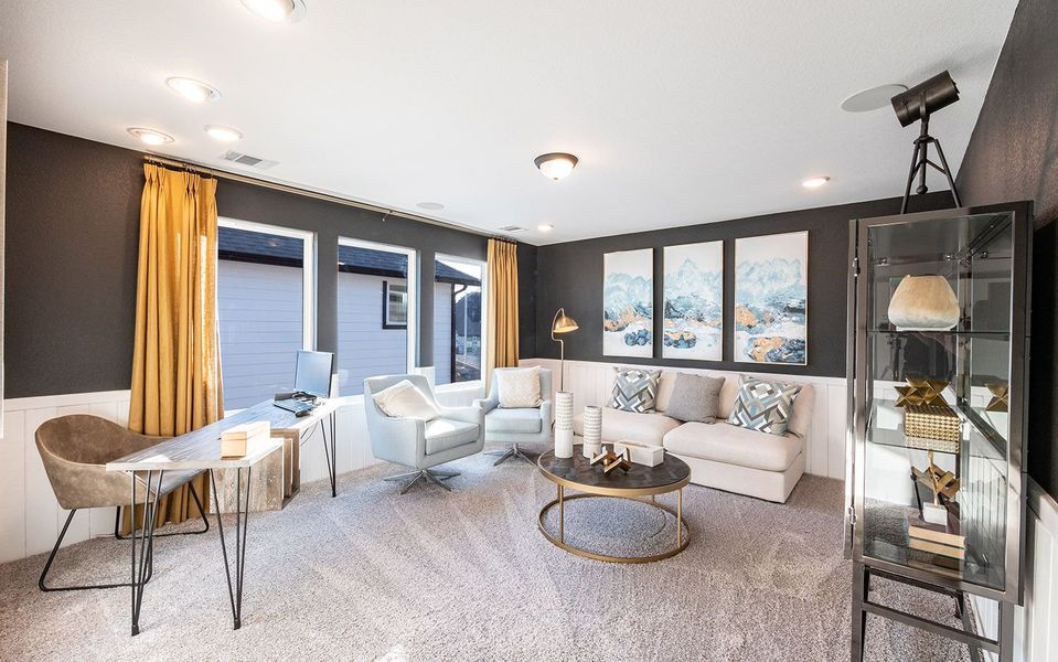 Furnished interior view inside a new home in Brooklands, Hutto (Image 13).