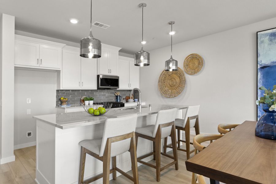 Furnished interior view inside a new home in Ten Mile Creek, Celina (Image 10).