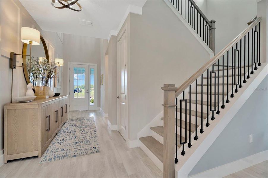 Furnished interior view inside a new home in Primrose at Longleaf, New Port Richey (Image 24).