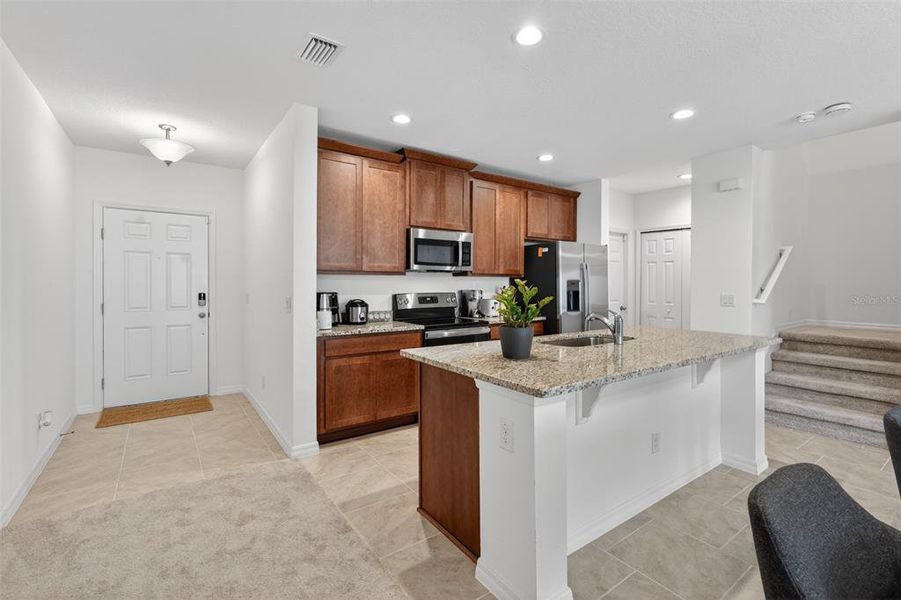 Furnished interior view inside a new home in , Kissimmee (Image 18).