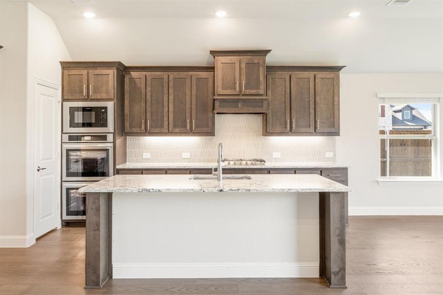 Furnished interior view inside a new home in Liberty, Melissa (Image 13). Furnished interior view inside a new home in Liberty, Melissa (Image 13).