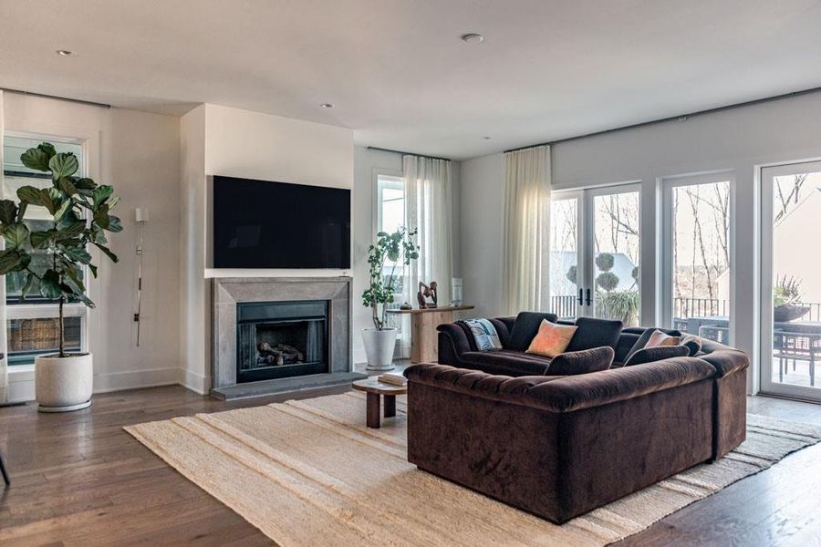 Furnished interior view inside a new home in , Palmetto (Image 8).