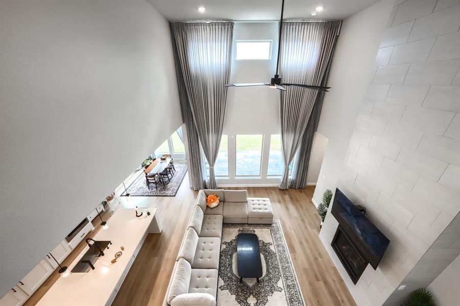 Furnished interior view inside a new home in Cross Creek Meadows, Celina (Image 35).