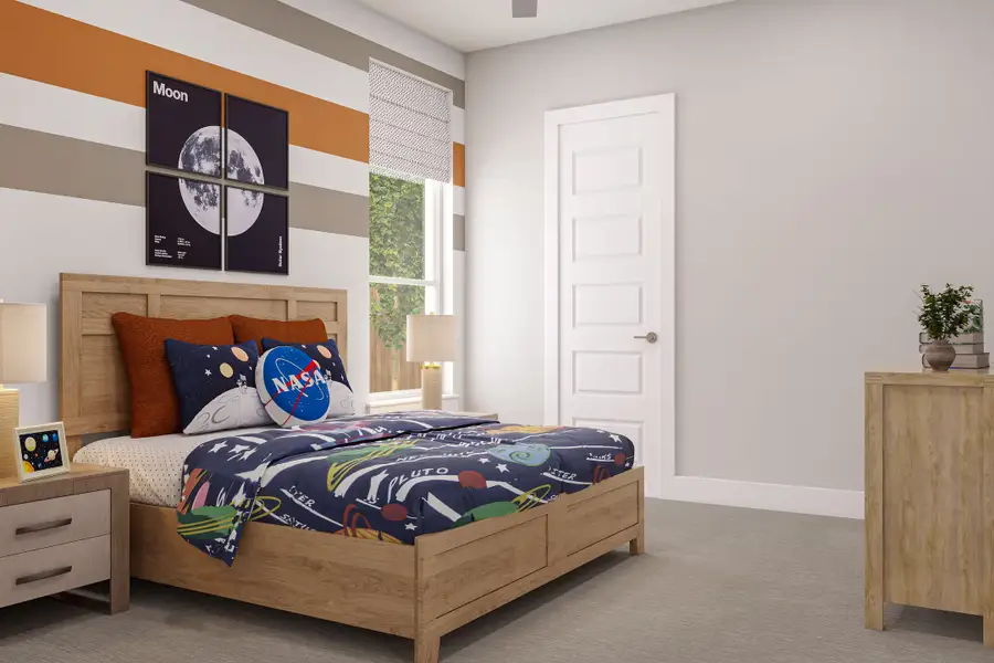 Furnished interior view inside a new home in Trillium, Richmond (Image 14).