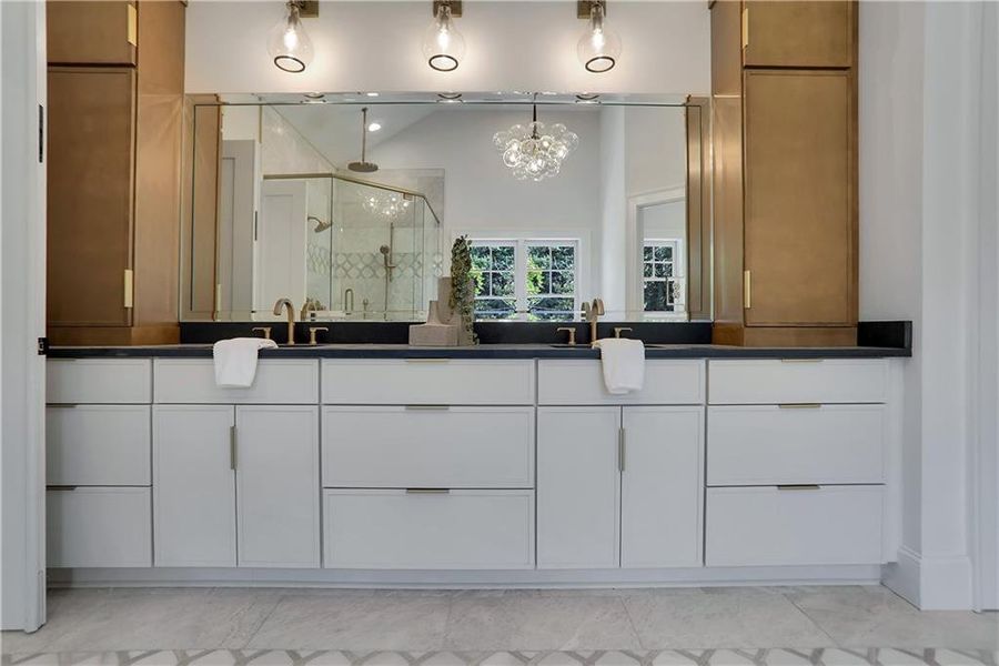 Furnished interior view inside a new home in , Decatur (Image 11).
