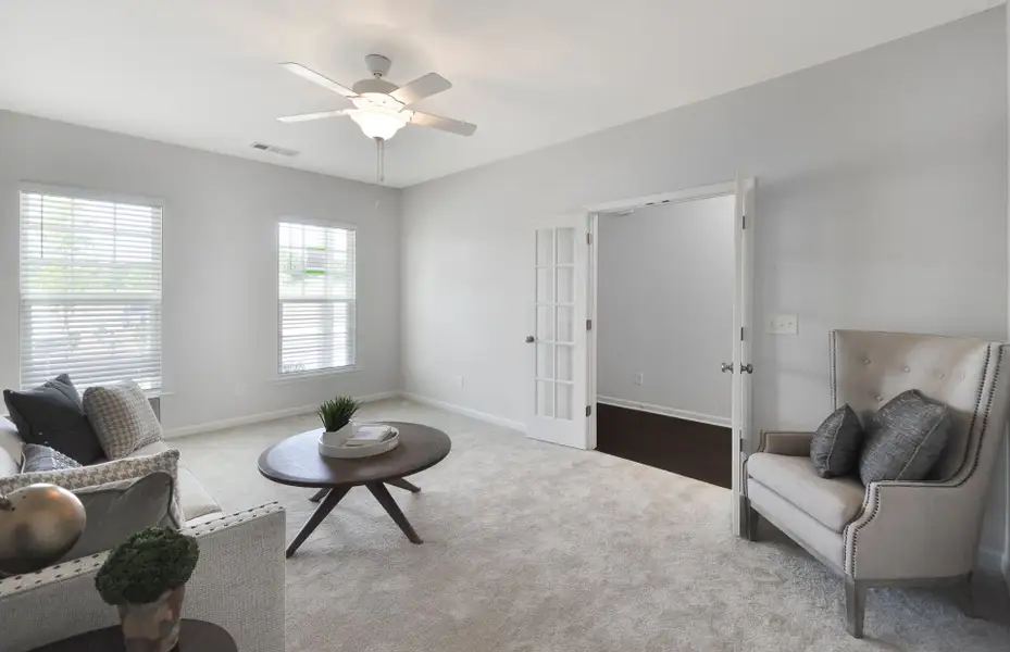 Representative furnished interior of a home built from the Pennington by Pulte Homes in Hawthorne Ridge, McDonough (Image 15).