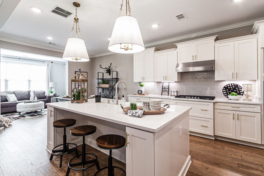 Representative furnished interior of a home built from the Bentley by Grant & Co in Manor at Hall Creek, Arlington (Image 37).