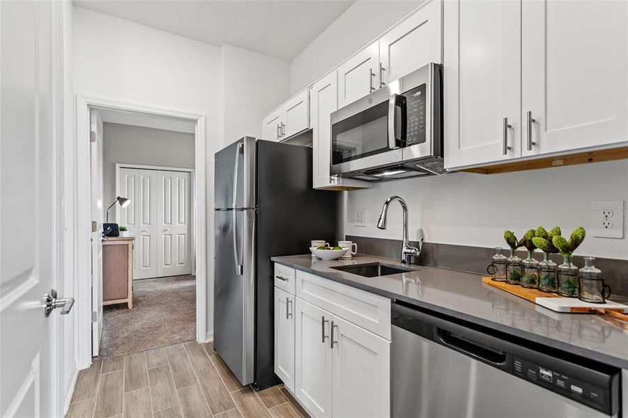 Furnished interior view inside a new home in Bridgewalk, St. Cloud (Image 8).