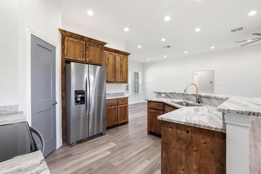 Furnished interior view inside a new home in , Ector (Image 6).