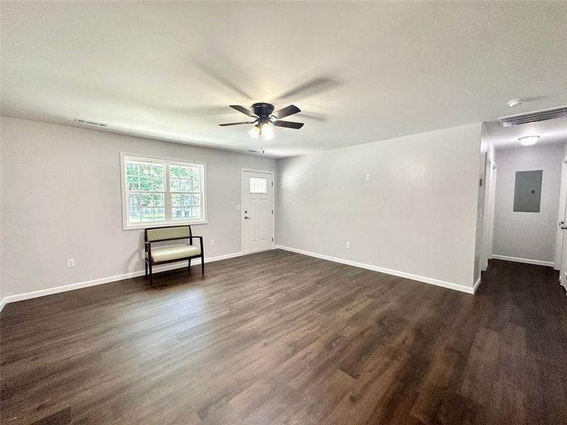 Spacious, unfurnished interior of a new home in , Rome (Image 13).