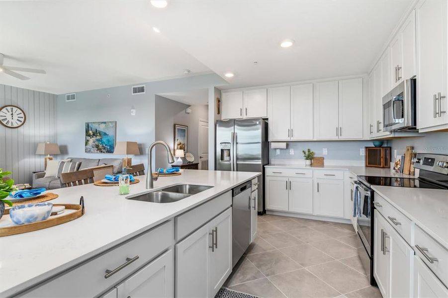 Furnished interior view inside a new home in , Venice (Image 15).