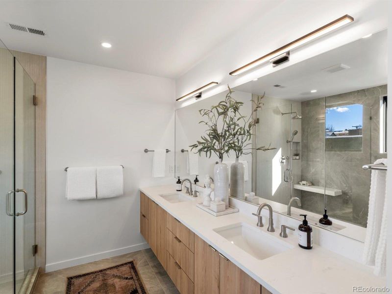 Furnished interior view inside a new home in , Denver (Image 10).