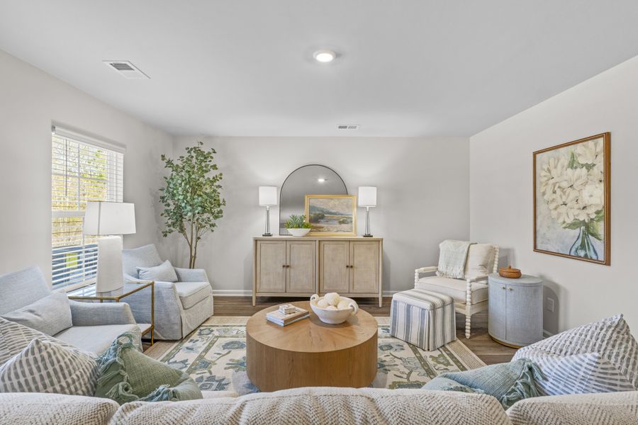 Representative furnished interior of a home built from the Myrtle L by McGuinn Homes in Canary Woods, Hopkins (Image 8). Representative furnished interior of a home built from the Myrtle L by McGuinn Homes in Canary Woods, Hopkins (Image 8).