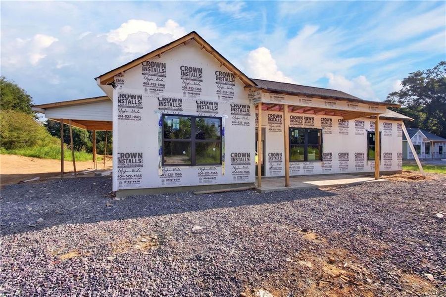 In-progress construction of a new home in , Cedartown, GA (Image 34). In-progress construction of a new home in , Cedartown, GA (Image 34).