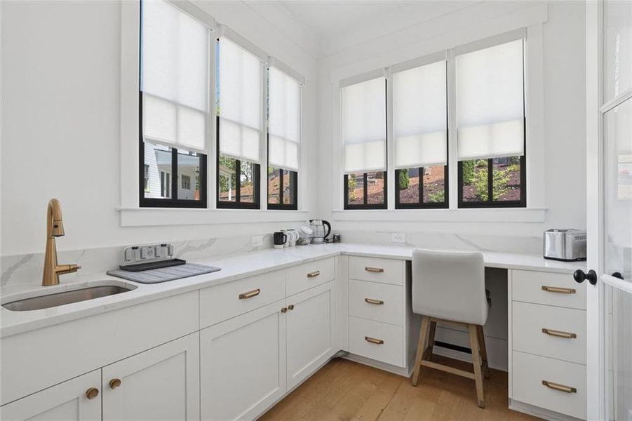 Furnished interior view inside a new home in Malone's Pond, Ball Ground (Image 36).