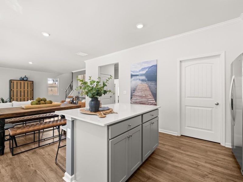 Furnished interior view inside a new home in Falcon Landing, Gainesville (Image 44).