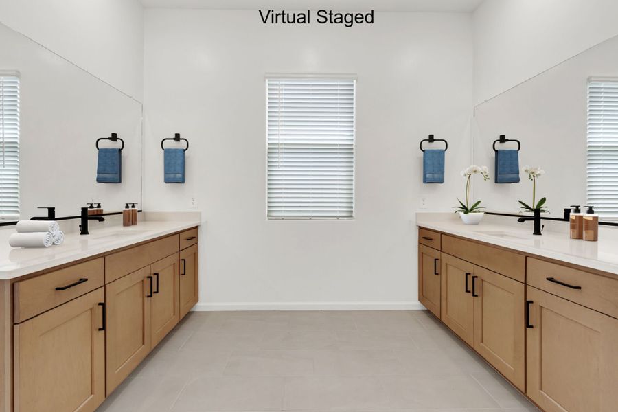 Furnished interior view inside a new home in Saguaro Reserve II, Marana (Image 8).