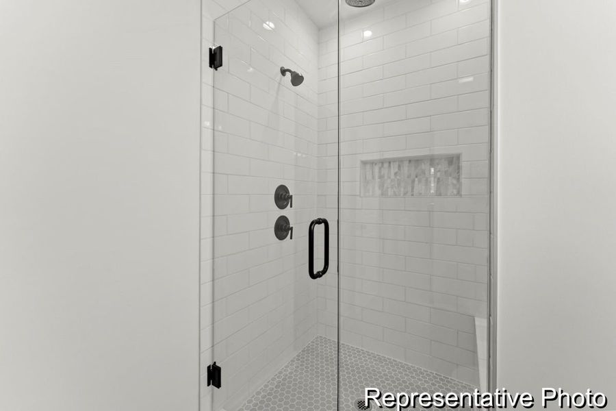 Close-up of interior finishes inside a home in Copper Ridge at Flowers Plantation, Clayton (Image 16).