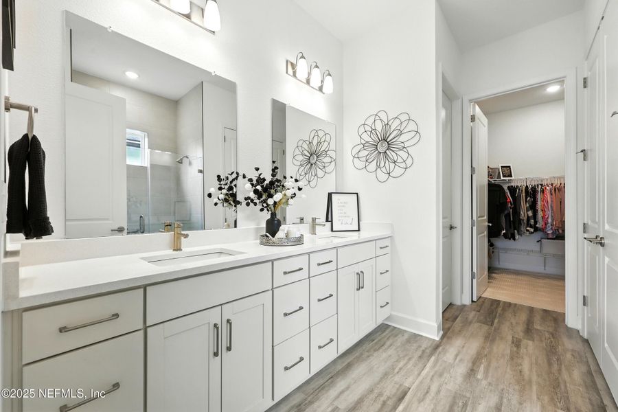 Furnished interior view inside a new home in Reverie at TrailMark, St. Augustine (Image 35). Furnished interior view inside a new home in Reverie at TrailMark, St. Augustine (Image 35).