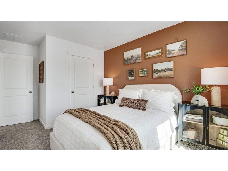 Furnished interior view inside a new home in Prairie Song, Windsor (Image 32).