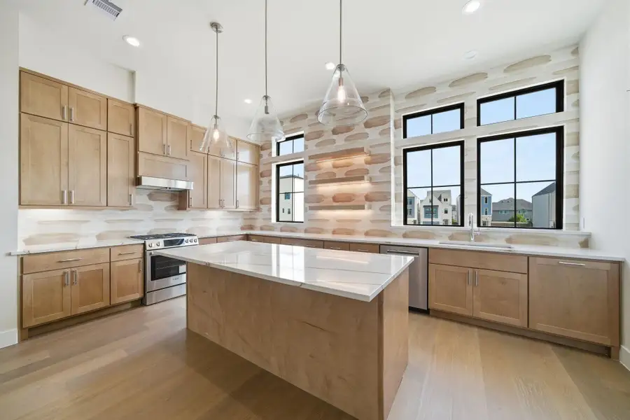 Furnished interior view inside a new home in Spring Valley Creek, Houston (Image 8).