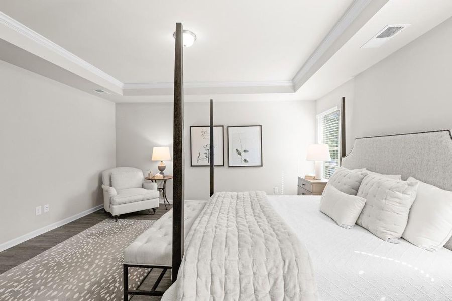 Furnished interior view inside a new home in Sutton's Landing, Statham (Image 8).