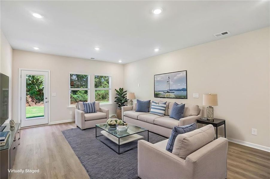Furnished interior view inside a new home in Artisan Walk, Fairburn (Image 12).