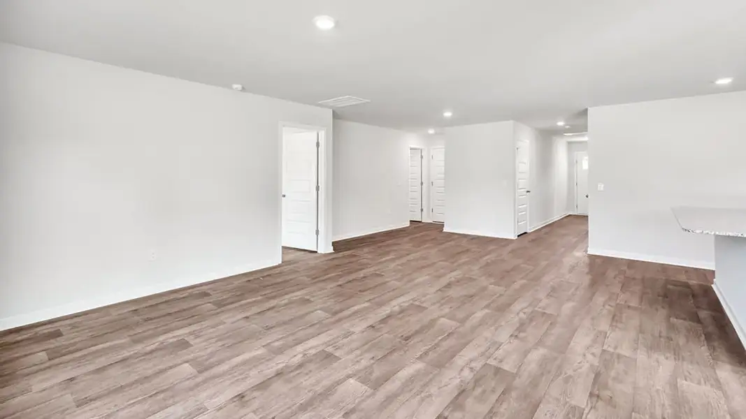 Spacious, unfurnished interior of a new home in Caspian Ridge, Richlands (Image 18). Spacious, unfurnished interior of a new home in Caspian Ridge, Richlands (Image 18).