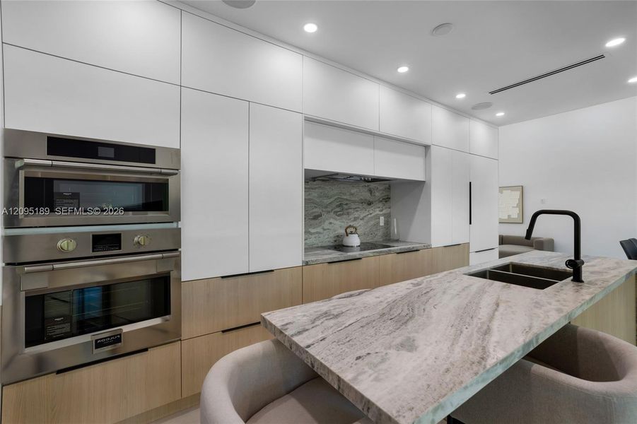 Furnished interior view inside a new home in , Miami (Image 15). Furnished interior view inside a new home in , Miami (Image 15).