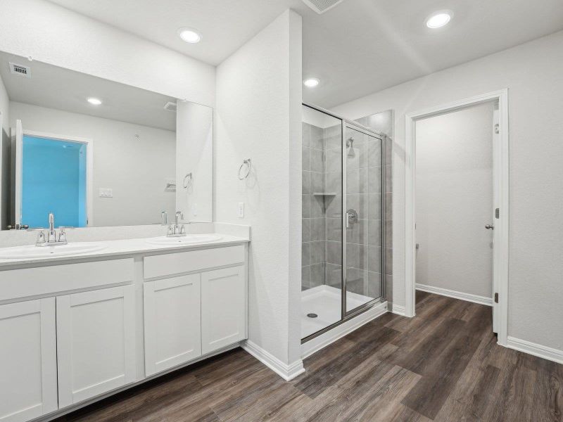 Photo is not of the actual home, but is an inspirational photo of builder’s model home and may depict options, furnishings, and/or decorator features that are not included