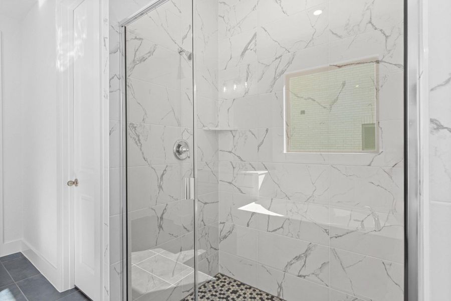 Walk-in shower in Primary Bath Walk-in shower in Primary Bath